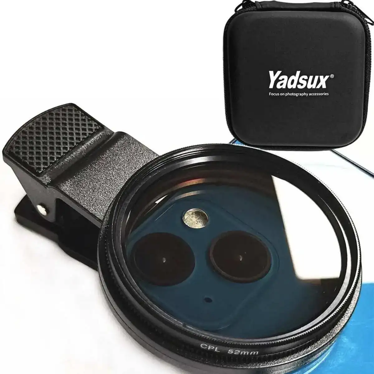 Yadsux CPL Filter for iPhone 15 14 13 12 11,Samsung BLU, Motorola, Xiaomi and Other Smart Phones - 1